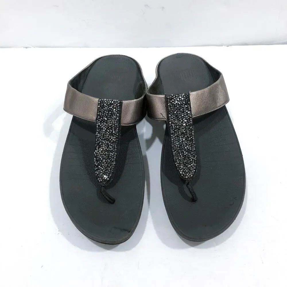 Fitflop sandals pewter